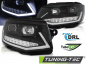 Preview: LED Tagfahrlicht Scheinwerfer für VW T6 15-19 schwarz mit LED Blinker